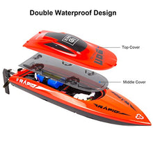 Load image into Gallery viewer, Cheerwing UDI 2.4Ghz RC Racing Boat for Adults 30KM/H High Speed Electronic Remote Control Boat
