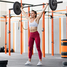Load image into Gallery viewer, LIONSCOOL 7ft Olympic Barbell (40lbs Weight, Black E-coating, 500LBS, Center Knurl)
