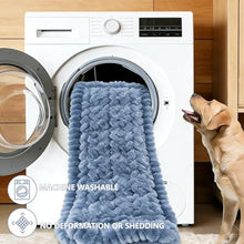 Load image into Gallery viewer, Dog Car Seat Waterproof Bed Cover Non-Slip Car Back Seat Soft and Comfortabl Pet Bed Mat Car Blanket for Travel Backseat Extender Seat Covers Dog Bed for Cars Trucks and SUVs (Grey Cover 23.6” x 51”)
