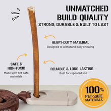 Load image into Gallery viewer, Dog Chits Bully Stick Companion - Safe &amp; Secure Bully Stick Holder - Prevents Choking, Mess-Free &amp; Easy Chewing - Keeps Treat Away from Children - 4ft Tether Included - for Pups and Dogs up to 30 lbs
