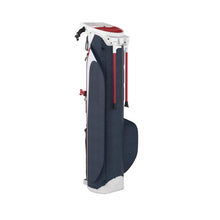 Load image into Gallery viewer, Callaway Golf Par 3 Golf Bag (Par 3, No Logo, White/Navy Hounds/Red)
