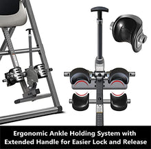Load image into Gallery viewer, Innova ITX9900A Inversion Table with Air Lumbar Support and Extended Ankle Holding System
