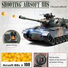 Load image into Gallery viewer, Supdex 1:18 RC Tank, 2.4Ghz US M60 Remote Control Tank Model Toys
