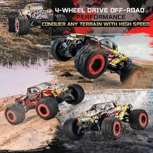 Load image into Gallery viewer, WIAORCHI 1:18 Scale 40+km/h High Speed Remote Control Car, 4x4 Waterproof Off Road RC Cars
