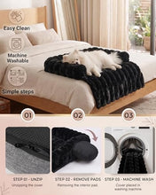 Load image into Gallery viewer, IUUI Dog Bed/Mat for Couch,Faux Rabbit Fur Pet Sofa Furniture Protector
