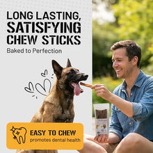 Load image into Gallery viewer, Dog Chits Bully Sticks for Dogs &amp; Puppies - 100% Beef Pizzle, High Protein, Low Fat Dog Chew Sticks - Baked, Low-Odor – Long-Lasting Chew, Keep Dogs Engaged &amp; Happy - Made in USA - 12 inch, 6 Pack
