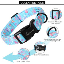 Load image into Gallery viewer, ARING PET Summer Dog Collar, Cute Blue Starfish Seahorse Doggy Collars for Puppy Small Medium Large Boy Girl Dogs Pet, for Daily Photos Outdoor Beach Walking Picnic, S
