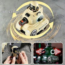 Load image into Gallery viewer, 2 Pack RC Battle Tanks, RC Tank that Shoots with Infrared System &amp; Sound Effects, Remote Control Tank with HP Station
