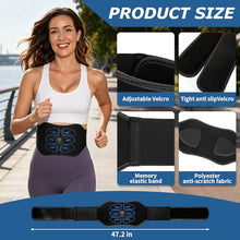 Load image into Gallery viewer, Ruszoaer FDA Cleared ABS Stimulator Muscle Toner, Ab Machine, Portable Abdominal Belt, Electronic Pulse Massager, Home Office Fitness Belt Workout Equipment (Blue)
