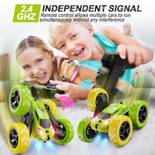 Load image into Gallery viewer, QUNREDA Remote Control Car, RC Car Toys for 6-12 Year Old Boys, Off Road RC Stunt Car
