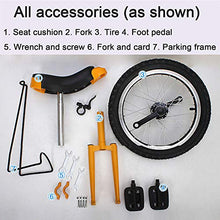Load image into Gallery viewer, Adjustable Unicycle for Men - Adult Mountain Bike with Skidproof Butyl Tires(20inch)
