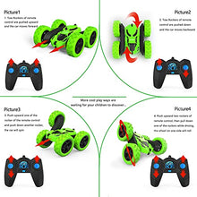 Load image into Gallery viewer, Hamdol RC Stunt Car for Kids Ages 6–12, Double-Sided Remote Control Car with LED Lights
