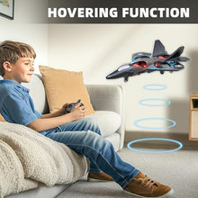 Load image into Gallery viewer, MSKOLER Foam Remote Control Airplane for Kids 8-12, 2.4 GHz RC Jet with Colorful Lights

