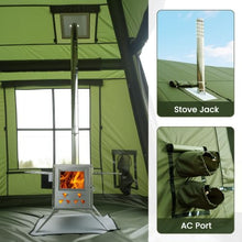 Load image into Gallery viewer, Inflatable Tents for Camping, Large Blow Up Tent with Hand Pump, Easy Setup InflatableTent 4 Season Tent, Waterproof Oxford Air Glamping Tents for Camping Adult 6/8/10 Person
