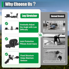Load image into Gallery viewer, YIPONYT Leg Stretcher, 661lbs Heavy Leg Split Machine for Flexibility Stretching Equipment Fitness Equipment, Fitness Beauty, Ballet, Yoga, Leg Stretcher Stretching Machine Split

