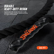 Load image into Gallery viewer, Spalding - Battle Rope for Strength &amp; Conditioning, 22 ft Heavy Duty Training Rope for Cardio, Endurance &amp; Full Body Workout, Durable Fitness
