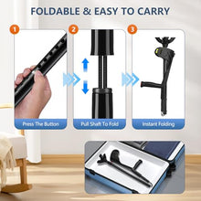 Load image into Gallery viewer, Forearm Crutches for Adults – Heavy-Duty Aluminum Arm Crutches, Adjustable Forearm Crutches with Ergonomic TPR Grip
