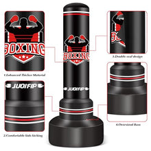 Load image into Gallery viewer, Heavy Punching Bag with Stand Adults Teens,70" Freestanding Boxing Bags Kicking Bag Heavy Bag with Boxing Gloves and Electric Air Pump, Kickboxing Training Equipment Bags Thai Fitness Karate
