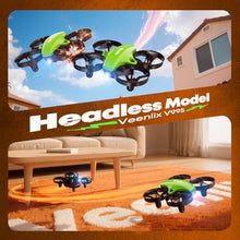 Load image into Gallery viewer, V995 Mini Drone for Kids and Beginners, Indoor Outdoor Quadcopter Plane for Boys Girls
