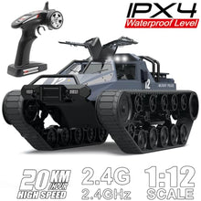 Load image into Gallery viewer, Mostop Remote Control Crawler High Speed Tank Off-Road 4WD , Army Truck 1/12 Drift Tank  for Kids Adults

