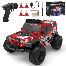 Load image into Gallery viewer, Monster Remote Truck with LED Light Rechargeable Battery, Remote Drifting  Rotate 360°
