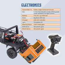 Load image into Gallery viewer, HOBBYPLUS ARKTOS 6x6 V1.5 CR18P Rock Crawler RTR All Terrain - Remote Control Car, Rock Crawler 1/18 Scale 6WD 2 Speed Transmission Off Road for Adults, RC Hobbyists (Tan)
