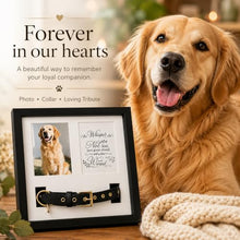 Load image into Gallery viewer, Csfzly Dog Memorial Picture Frame with Collar Holder, Dog Memorial Gifts
