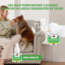 Load image into Gallery viewer, RAGOD Dog Calming Diffuser - Pheromone Dog Peeing Diffuser, 1 Plug in+ 1 Pack 45ml Trial Pack Dog Anxiety Relief Up to 30 Days
