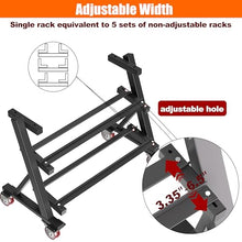 Load image into Gallery viewer, CHICAURA 3 Tier Dumbbell Rack with Lockable Wheels, 1200LBS Rolling Weight Rack

