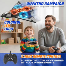 Load image into Gallery viewer, ZzzMgzzZ Foam Remote Control Airplanes for Kids &amp; Adults | Easy Control, Great for Beginner and Teenagers, with Stable Hovering, 360° Flips (Jet)
