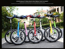 Load image into Gallery viewer, Unicycle, Heavy Duty Alloy Rim Unicycle, Outdoor Balance Exercise Unicycle for Adults, Teenagers (20 Inch Wheel)
