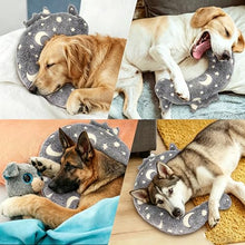 Load image into Gallery viewer, NYXZCMKP Dog Calming Pillow, Glow in The Dark Dog Neck Pillow for Better Sleep, Reduces Anxiety Pillow Pet, Soft Washable Cats Dogs Bed Pillow Gift (Dinosaur-Shaped, Medium)
