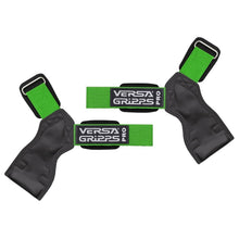 Load image into Gallery viewer, Versa Gripps Pro, Wrist Straps for Weightlifting Alternative, SM, Lime
