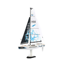 Load image into Gallery viewer, 400 RC Controlled Wind Powered Sailboat in Blue - 26&quot; Tall
