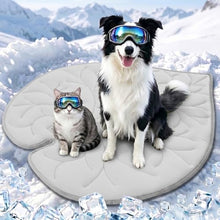 Load image into Gallery viewer, Vagascape Dog Cooling Mat, Washable Pet Cooling Mat, 35" x 33" Thick &amp; Durable Large Cooling Mat for Dogs, Portable Foldable Premium Cooling Pad for Indoor, Outdoor, Travel, Camping, Patio and Beach
