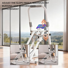 Load image into Gallery viewer, Stepper Exercise Machine with Handlebar, Adjustable Resistance Quiet Climber with Timer &amp; Phone Holder
