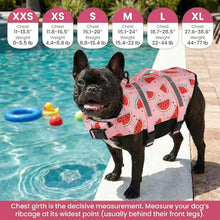 Load image into Gallery viewer, Doglay Dog Life Jacket, Dog Life Vest for Swimming Boating, Adjustable Puppy Life Jacket with Reflective Stripes, Superior Buoyancy Pet Swimming Vest for Small Medium and Large Dogs
