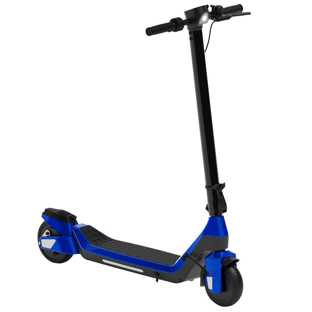 Foldable Electric Scooter with 250W Rated Brushless Motor, 15mph Max Speed, 6.5” Wheels, 9 Mile Range Commuting Scooter for Kids & Teens