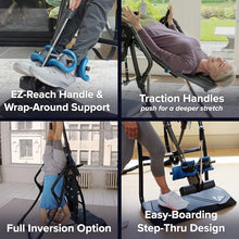 Load image into Gallery viewer, Teeter FitSpine LX9 Inversion Table, Deluxe Easy-to-Reach Ankle Lock, Back Pain Relief Kit, FDA-Registered (LX9 - Black)
