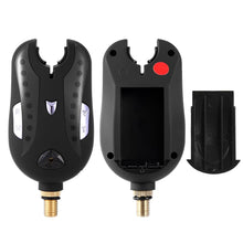 Load image into Gallery viewer, Carp Fishing Rod Holder,HUIOP Adjustable Retractable Carp Fishing Rod Stand with LED Bite Alarms
