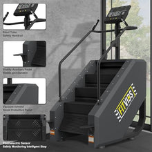 Load image into Gallery viewer, Fitvids Stair Stepper Machine, Commercial Grade Stair Climber with 15 Resistance Levels, Continuous Stair Stepping Machine for Cardio and Lower Body Workouts, LED Screen, Exercise Machine for Home Gym
