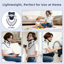 Load image into Gallery viewer, Cervical Traction Device, Lightweight &amp; Adjustable Neck Stretcher for Neck Support, Cervical Neck Traction Device for Home Use, Neck Pain &amp; Tension Relief, FSA-HSA Eligible (White)
