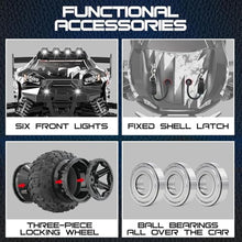 Load image into Gallery viewer, X-TMAGA 1:14 Scale All Terrain RC Cars for Adults &amp; Boys (HS14323), Max Fast 40+ KPH, 4WD Off-Road RC Truck
