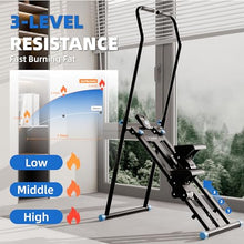 Load image into Gallery viewer, Stair Stepper with Resistance, Home Gym Stair Stepper, Folding Vertical Climber Cardio Exercise Machine, Stair Climber for Full Body Workout with Noise-Free Experience, Adjustable Handlebar &amp; Pedals
