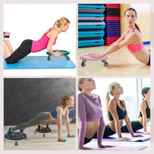 Load image into Gallery viewer, Seenelling 8 Pcs Abdominal Exercise Roller Wheel Abdominal Exercise Sliders for Core Workout
