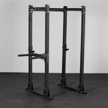 Load image into Gallery viewer, Titan Fitness Y-Dip Bar Fits X-3 Series Power Racks - Black
