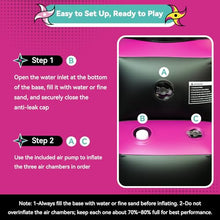 Load image into Gallery viewer, COMMOUDS 67inch Punching Bag for Kids, Inflatable Kids Boxing Set with Gloves, Fast Rebound Punching Bag for Practicing Karate, Taekwondo, MMA, Christmas/Birthday Gift for Boys Girls, Ages 6-14 (Pink)
