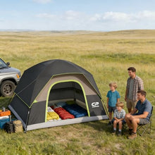 Load image into Gallery viewer, CAMPROS CP Tents for Camping 2/4/6 Person, Waterproof Windproof Dome Tent
