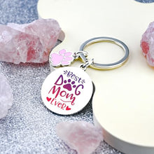 Load image into Gallery viewer, Dog Mom Gifts For Women Personalized Dog Keychain Gifts For Dog Lovers
