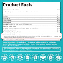 Load image into Gallery viewer, POPPAW Dog Allergy Relief Soft Chews - Immune Supplement for Seasonal Allergies - Support Paw Licking &amp; Itch Relief, Skin &amp; Gut Health with Probiotics, Omega-3 - Chicken Flavor, 90 Count
